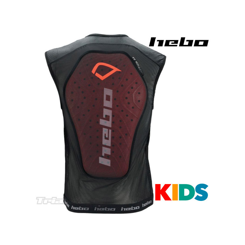 Protección de espalda y pecho infantil Hebo Defender PAD Junior |  Protecciones moto niños