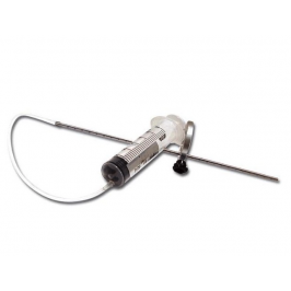 Syringe for measuring fork oil level