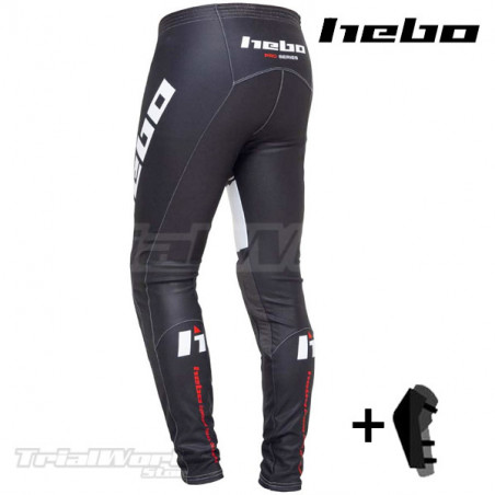 Pant trial Hebo PRO 22 black and red