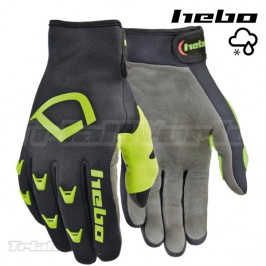 Winter gloves Hebo Neoprene Nanofront yellow