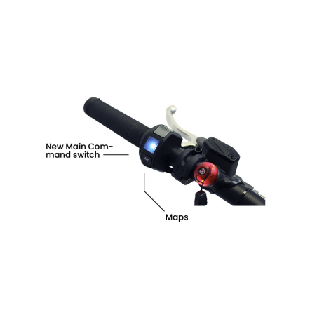 Indicatore di mappa a LED e frenata rigenerativa Electric Motion