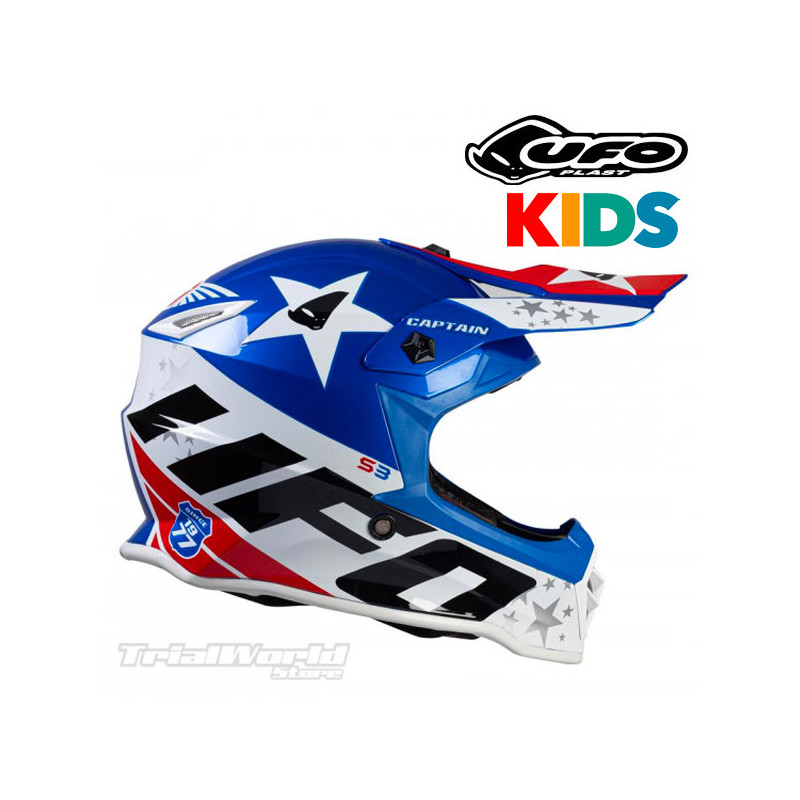 Casque motocross offroad pour enfant UFO | Casques moto pour enfant