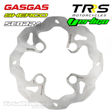 Disco freno anteriore Galfer moto 808W da trial