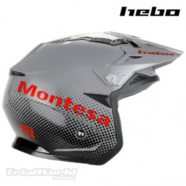 Helmet Hebo Zone 5 AIR Montesa Classic grey