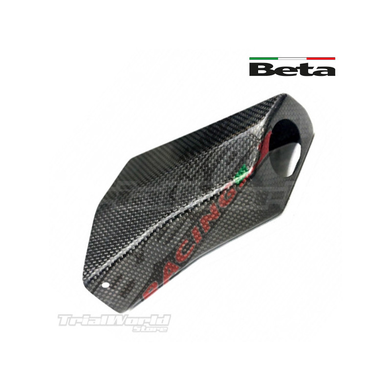 Carbon final exhaust protector Beta EVO 2T