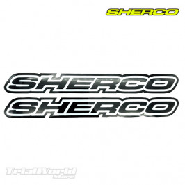Autocollants pour le châssis Sherco ST Trial noir