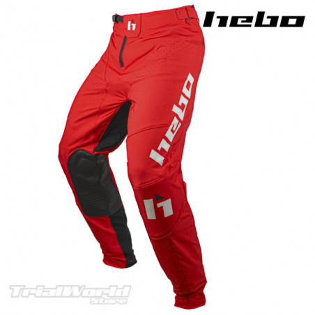 Pantalón Scratch Enduro y color rojo | Ropa Hebo de Enduro