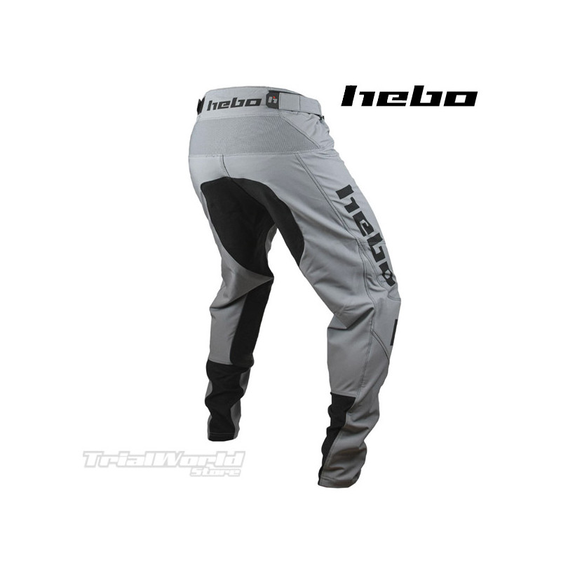 Pantalón Hebo II Enduro y Trial color gris | Ropa Hebo de Enduro