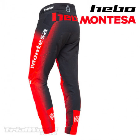 Pantalón HEBO Montesa TECH Classic rojo