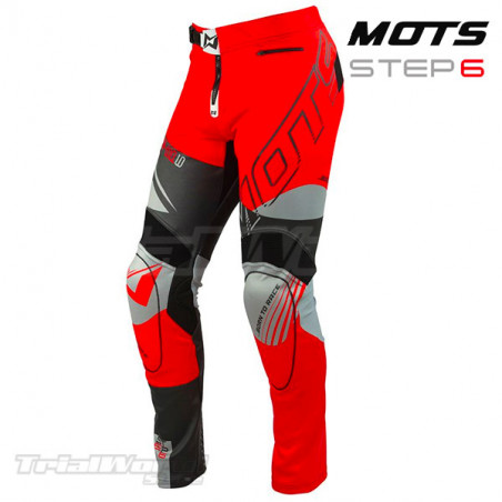 Pantalon trial MOTS STEP6 Rojo