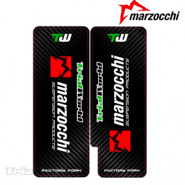 Autocollants de fourche universelle MARZOCCHI Trial