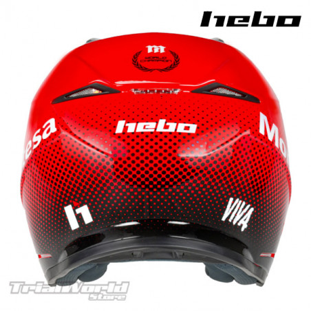 Helmet Hebo Zone 5 AIR Montesa Classic red