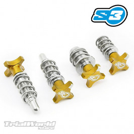 BRAKTEC Hebelversteller-Set gelb S3 Parts
