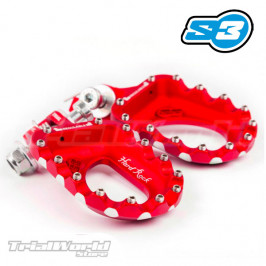 Pedane universali Trial S3 Hard Rock red red