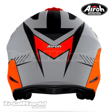 Helmet Airoh TRR S Orange - Black GLOSS Trial