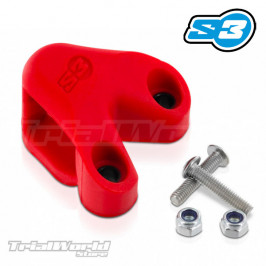 Red S3 chain tensioner guide for trial bikes