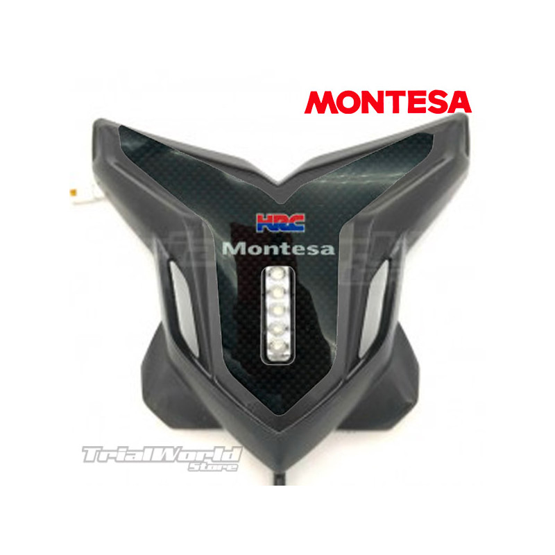 Front light carbon look for Montesa...