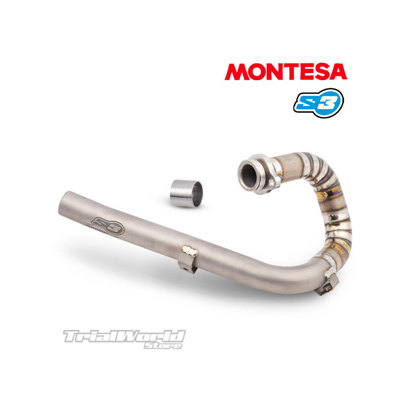 Exhaust manifold titanium S3 Parts Montesa Cota 4RT 2009 - 2016