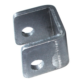 Classic trial motorcycle footpeg support