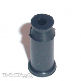 Rubber dust cap to cover the throttle cable