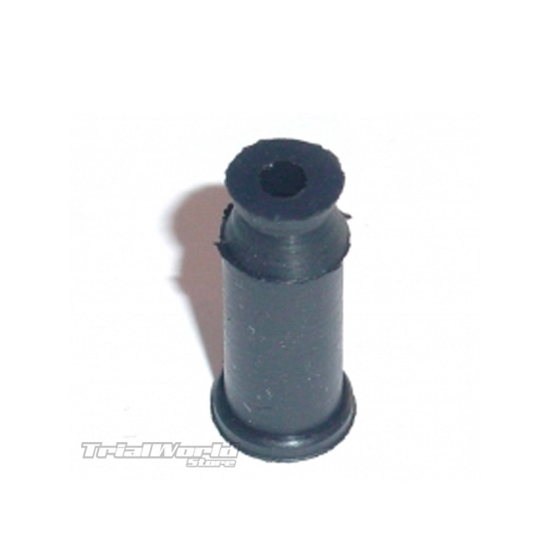 Rubber dust cap to cover the throttle cable