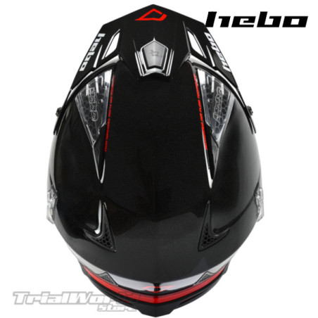Helmet Hebo Zone4 Monocolor negro