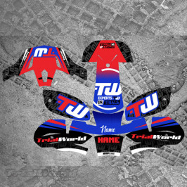 Helmet Stickers trialHebo Zone 4 - BETA inspired