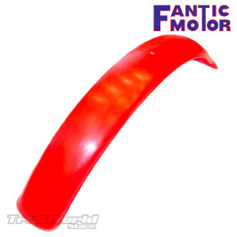 Red front fender Fantic Trial