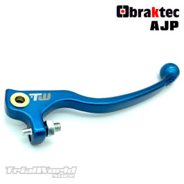 Trial blue brake lever for Braktec and AJP