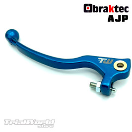 Trial blue clutch lever for Braktec and AJP