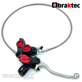 Assemblage du frein avant trialBraktec Racing