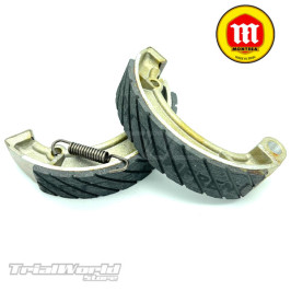 Front and rear drum brake pads 140mm Montesa Cota 248