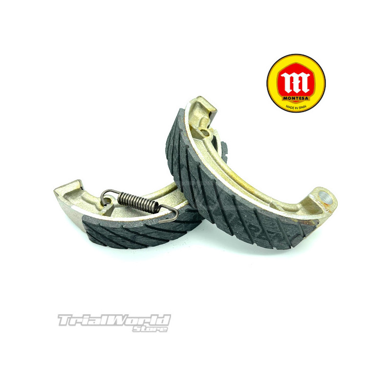 Front and rear drum brake pads 140mm Montesa Cota 248
