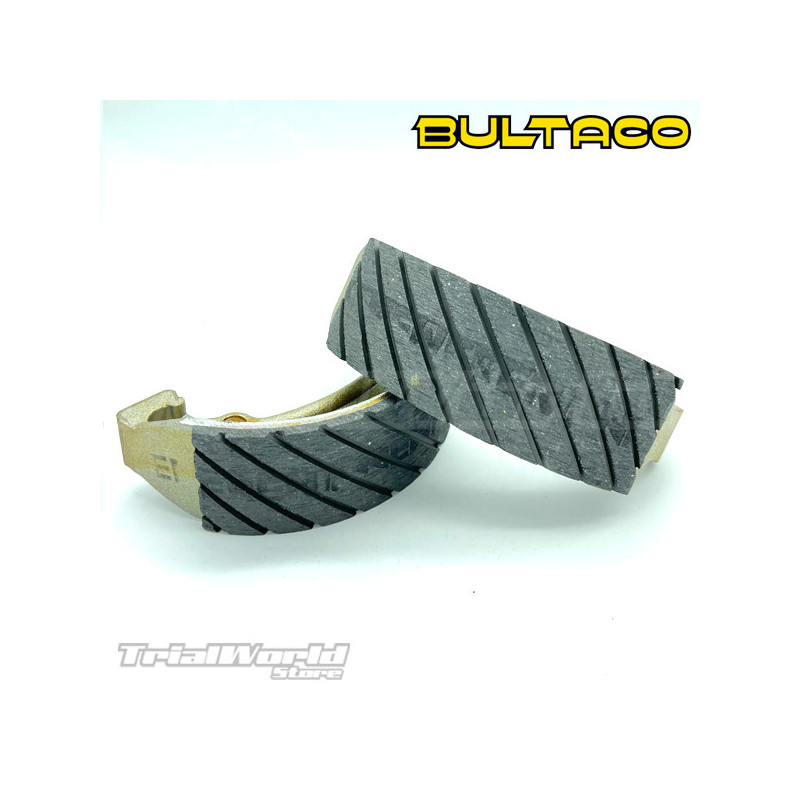 Drum brake pads 125mm Bultaco Sherpa T front and rear