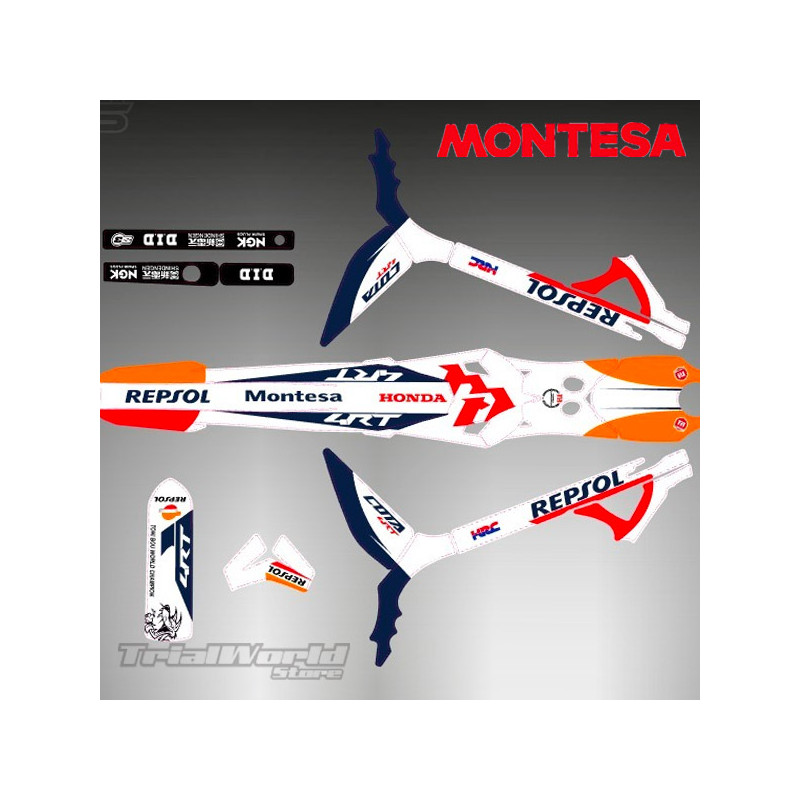 Kit adhesivos Montesa Cota 301RR RACE REPLICA Repsol