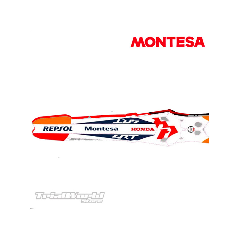 Rear mudguard Sticker Montesa Cota 4RT 301RR Repsol Race Replica