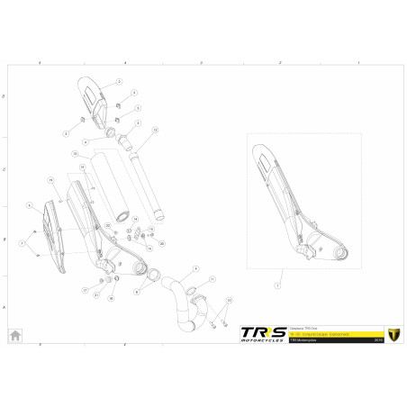 TRRS buhsing exhaust support until 2019