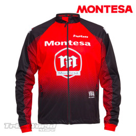 Jacket Hebo Wind Pro Montesa Classic Red