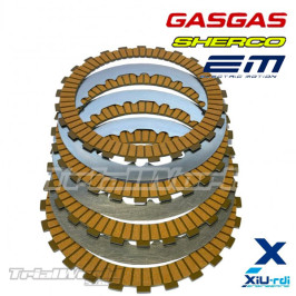 Kit d'embrayage PRO RIDER 4 disques d'embrayage en Kevlar pour GASGAS Sherco et Electric Motion