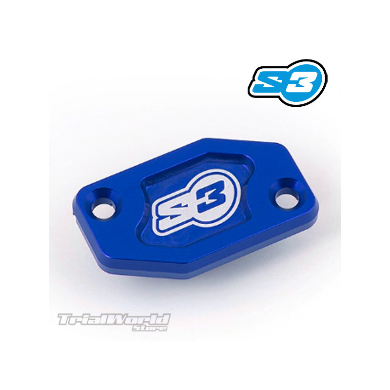 Blue Braktec S3 Trial clutch and brake pump covers