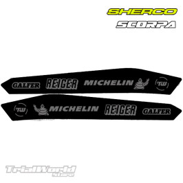 Stickers de bras oscillant Sherco ST Trial