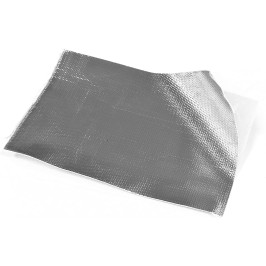 Heat protection adhesive sheet for trial motorcycles