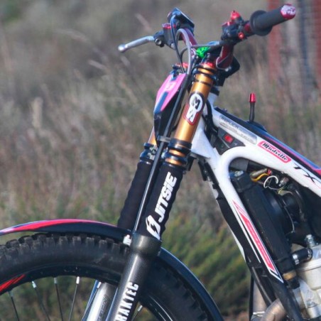 Neoprene fork protectors for trial forks