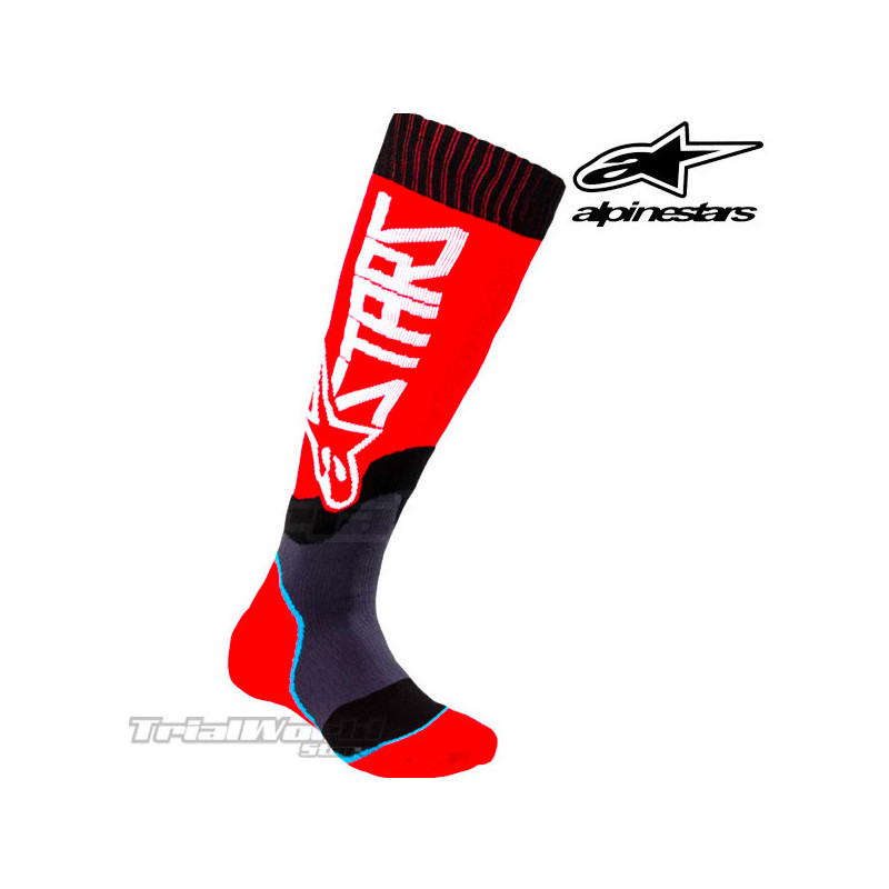 Socks Alpinestars Offroad Plus-2 red