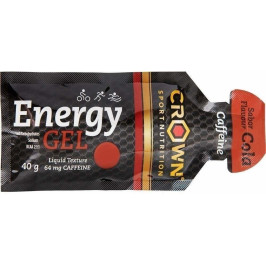 Gel energético Crown Sport Nutrition con cafeína sabor cola