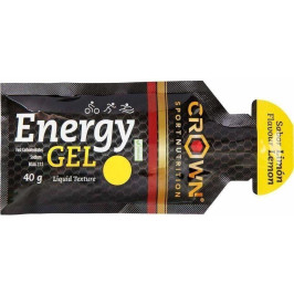 Gel energético Crown Sport Nutrition sabor limón