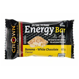 Crown Sport Nutrition banana - white chocolate energy bar