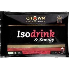 Bebida isotónica Crown Sport Nutrition sabor frutos rojos