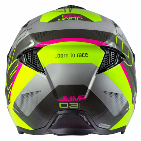 Trial helmet MOTS JUMP UP03 yellow