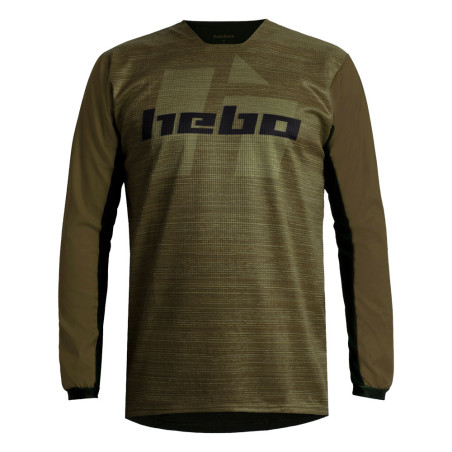 T-shirt Hebo Scratch Enduro and Trial Green